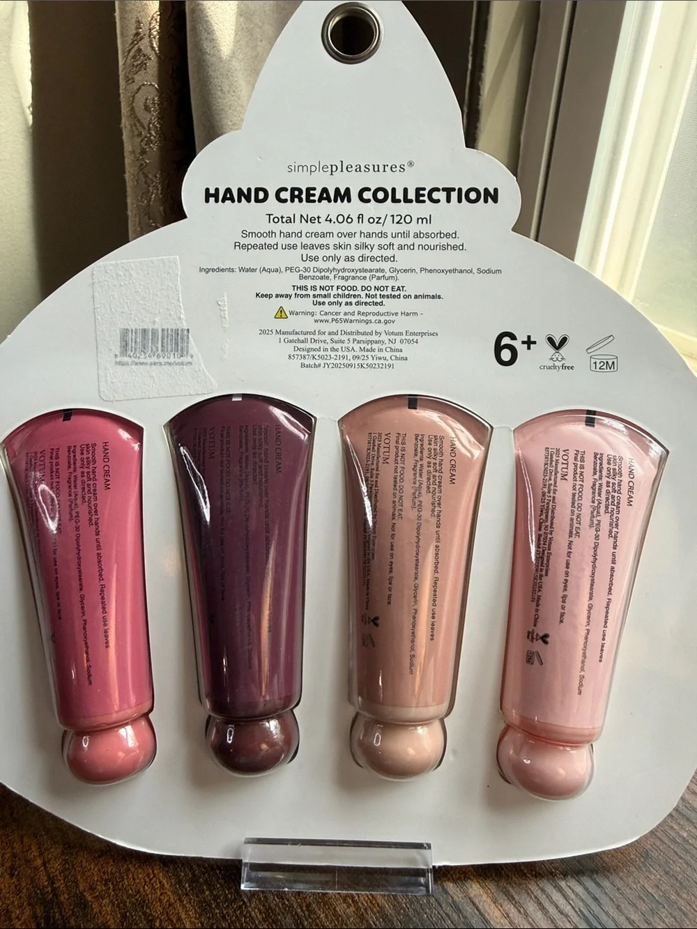 Sweets Selection Hand Cream Set - Pink & Mauve Shades